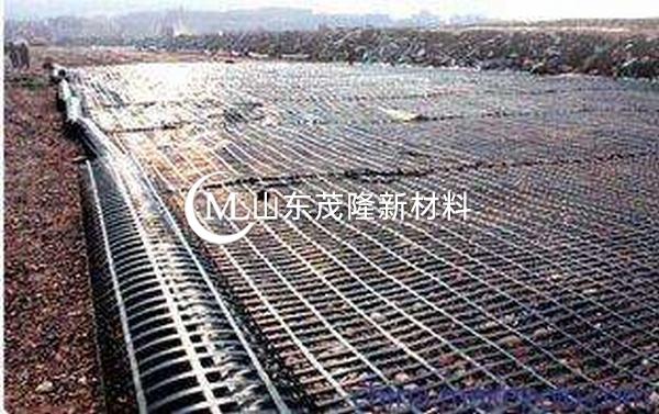 土工格栅为公路分担了部分压力