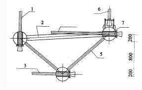 太旧高速公路武宿收费站悬索网架施工技术  第2张