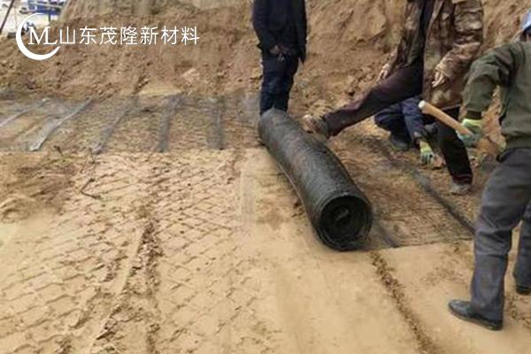 路基土工格栅施工照片真实  第8张